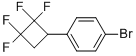 4-(2,2,3,3-Tetrafluorocyclobutyl)-bromobenzene Structure,885267-02-7Structure