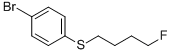 1-Bromo-4-(4-fluoro-butylsulfanyl)-benzene Structure,885267-12-9Structure