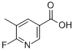 2-Fluoro-3-methylpyridine-5-carboxylic acid Structure,885267-35-6Structure