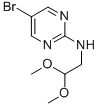 5-Bromo-N-(2,2-dimethoxyethyl)pyrimidin-2-amine Structure,885267-37-8Structure