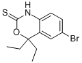 6-Bromo-4,4-diethyl-1h-benzo[d][1,3]oxazine-2(4h)-thione Structure,885268-11-1Structure