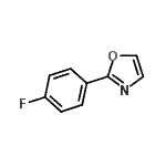 2-(4-Fluorophenyl)oxazole Structure,885268-39-3Structure