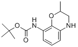 Tert-butyl 2-methyl-3,4-dihydro-2h-benzo[b][1,4]oxazin-8-ylcarbamate Structure,885268-77-9Structure