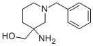 (3-Amino-1-benzylpiperidin-3-yl)methanol Structure,885268-85-9Structure