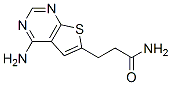 3-(4-Aminothieno[2,3-d]pyrimidin-6-yl)propanamide Structure,885268-99-5Structure