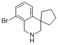 8-Bromo-2,3-dihydro-1h-spiro[cyclopentane-1,4-isoquinoline] Structure,885269-41-0Structure