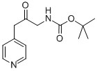 (2-Oxo-3-pyridin-4-yl-propyl)-carbamic acid tert-butyl ester Structure,885269-81-8Structure