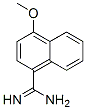 4-Methoxy-naphthalene-1-carboxamidine Structure,885270-10-0Structure