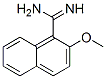 2-Methoxy-naphthalene-1-carboxamidine Structure,885270-13-3Structure