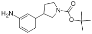 Tert-butyl 3-(3-aminophenyl )pyrrolidine-1-carboxylate Structure,885270-24-6Structure