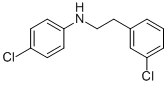 (4-Chloro-phenyl)-[2-(3-chloro-phenyl)-ethyl]-amine Structure,885270-35-9Structure