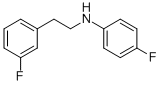 (4-Fluoro-phenyl)-[2-(3-fluoro-phenyl)-ethyl]-amine Structure,885270-42-8Structure