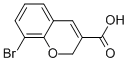 8-Bromo-2h-chromene-3-carboxylicacid Structure,885270-74-6Structure