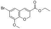 6-Bromo-8-methoxy-2h-chromene-3-carboxylicacidethylester Structure,885271-21-6Structure