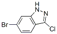 1H-Indazole, 6-bromo-3-chloro- Structure,885271-78-3Structure