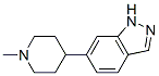 1H-Indazole, 6-(1-methyl-4-piperidinyl)- Structure,885272-33-3Structure