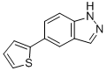 5-Thiophen-2-yl-1h-indazole Structure,885272-39-9Structure