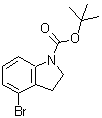 4-Bromo-2,3-dihydro-indole-1-carboxylic acid tert-butyl ester Structure,885272-46-8Structure