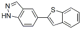 5-(Benzothiophen-2-yl)-1H-indazole Structure,885272-48-0Structure