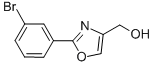 [2-(3-Bromophenyl)oxazol-4-yl]-methanol Structure,885272-67-3Structure