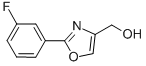 [2-(3-Fluorophenyl)oxazol-4-yl]methanol Structure,885272-81-1Structure