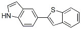 5-(Benzothiophen-2-yl)-1H-indole Structure,885273-14-3Structure