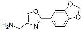 2-Benzo[1,3]dioxol-5-yl-oxazol-4-yl-methylamine Structure,885273-48-3Structure