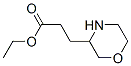 3-Morpholin-3-yl-propionic acid ethyl ester Structure,885274-01-1Structure