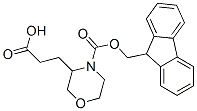 4-Fmoc-3-(2-carboxy-ethyl)-morpholine Structure,885274-10-2Structure