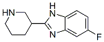 5-Fluoro-2-piperidin-3-yl-1H-benzoimidazole Structure,885275-03-6Structure