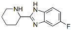 5-Fluoro-2-piperidin-2-yl-1H-benzimidazole Structure,885275-05-8Structure