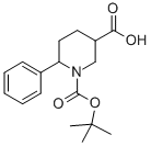 6-Phenylpiperidine-1,3-dicarboxylicacid1-tert-butylester Structure,885275-13-8Structure