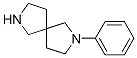 2-Phenyl-2,7-diazaspiro[4.4]nonane Structure,885275-24-1Structure