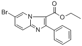 6-Bromo-2-phenylimidazo[1,2-a]pyridine-3-carboxylicacidethylester Structure,885276-79-9Structure