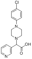 [4-(4-Chlorophenyl)piperazin-1-yl]pyridin-3-yl-aceticacid Structure,885276-88-0Structure