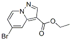 5-Bromo-pyrazolo[1,5-a]pyridine-3-carboxylic acid ethyl ester Structure,885276-93-7Structure