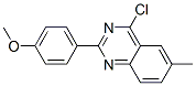 4-Chloro-2-(4-methoxy-phenyl)-6-methyl-quinazoline Structure,885277-22-5Structure