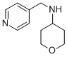 Pyridin-4-ylmethyl-(tetrahydropyran-4-yl)amine Structure,885277-39-4Structure