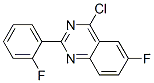 4-Chloro-6-fluoro-2-(2-fluoro-phenyl)-quinazoline Structure,885277-50-9Structure