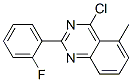 4-Chloro-2-(2-fluoro-phenyl)-5-methyl-quinazoline Structure,885277-61-2Structure