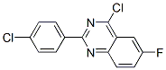 4-Chloro-2-(4-chloro-phenyl)-6-fluoro-quinazoline Structure,885277-63-4Structure