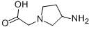 (3-Amino-pyrrolidin-1-yl)-acetic acid Structure,885277-64-5Structure