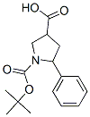 5-Phenyl-pyrrolidine-1,3-dicarboxylic acid 1-tert-butyl ester Structure,885277-76-9Structure