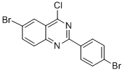 6-Bromo-2-(4-bromophenyl)-4-chloroquinazoline Structure,885277-83-8Structure