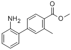 2-Amino-3-methylbiphenyl-4-carboxylicacidmethylester Structure,885278-08-0Structure