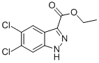 Ethyl5,6-dichloro-1h-indazole-3-carboxylate Structure,885278-50-2Structure