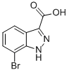 7-Bromo-1h-indazole-3-carboxylicacid Structure,885278-71-7Structure