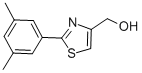 [2-(3,5-Dimethylphenyl)thiazol-4-yl]methanol Structure,885278-84-2Structure