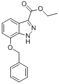 Ethyl7-benzyloxy-1h-indazole-3-carboxylate Structure,885278-92-2Structure