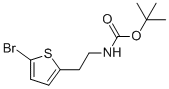 [2-(5-Bromothiophen-2-yl)ethyl]carbamicacidtert-butylester Structure,885279-60-7Structure